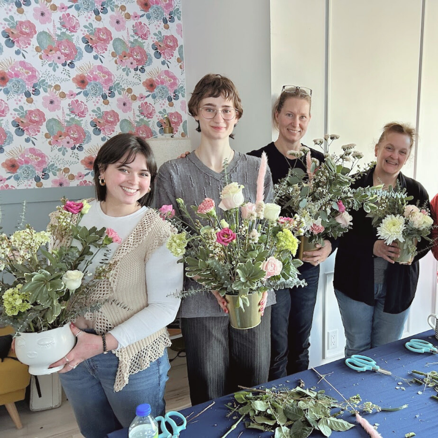 Flower arranging workshop